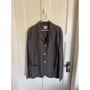 Bsbee men's gray cotton blazer size xl